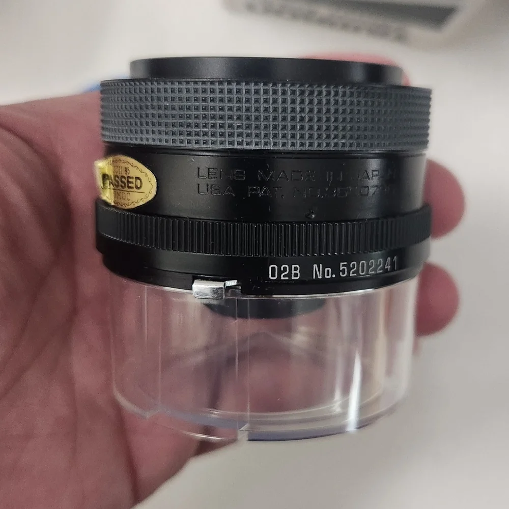 TAMRON 28mm F2.5 BBAR ADAPTALL 02B MANUAL FOCUS WIDE ANGLE LENS & Fd Adapter